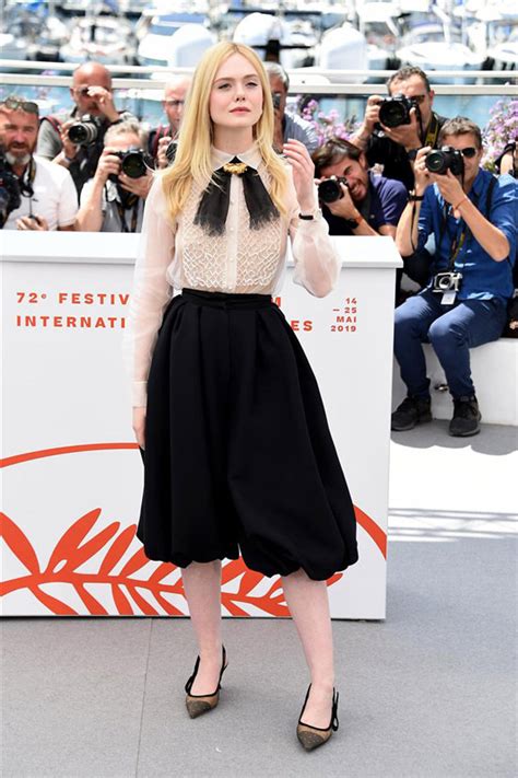 elle fanning cannes 2019 prada|Cannes 2019: Elle Fanning wows on red carpet in couture Dior .